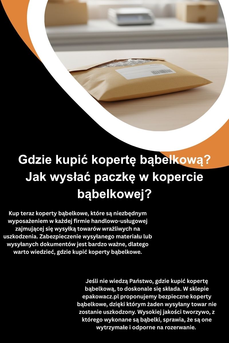 Gdzie kupić kopertę&nbsp;bąbelkową
